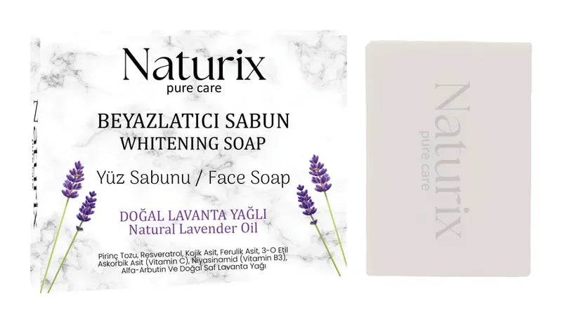 Lavender Whitening Face Soap